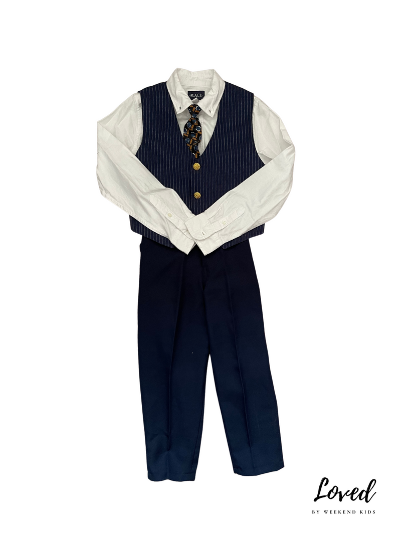 Jacob Blazer Vest Suit Set (Loved)