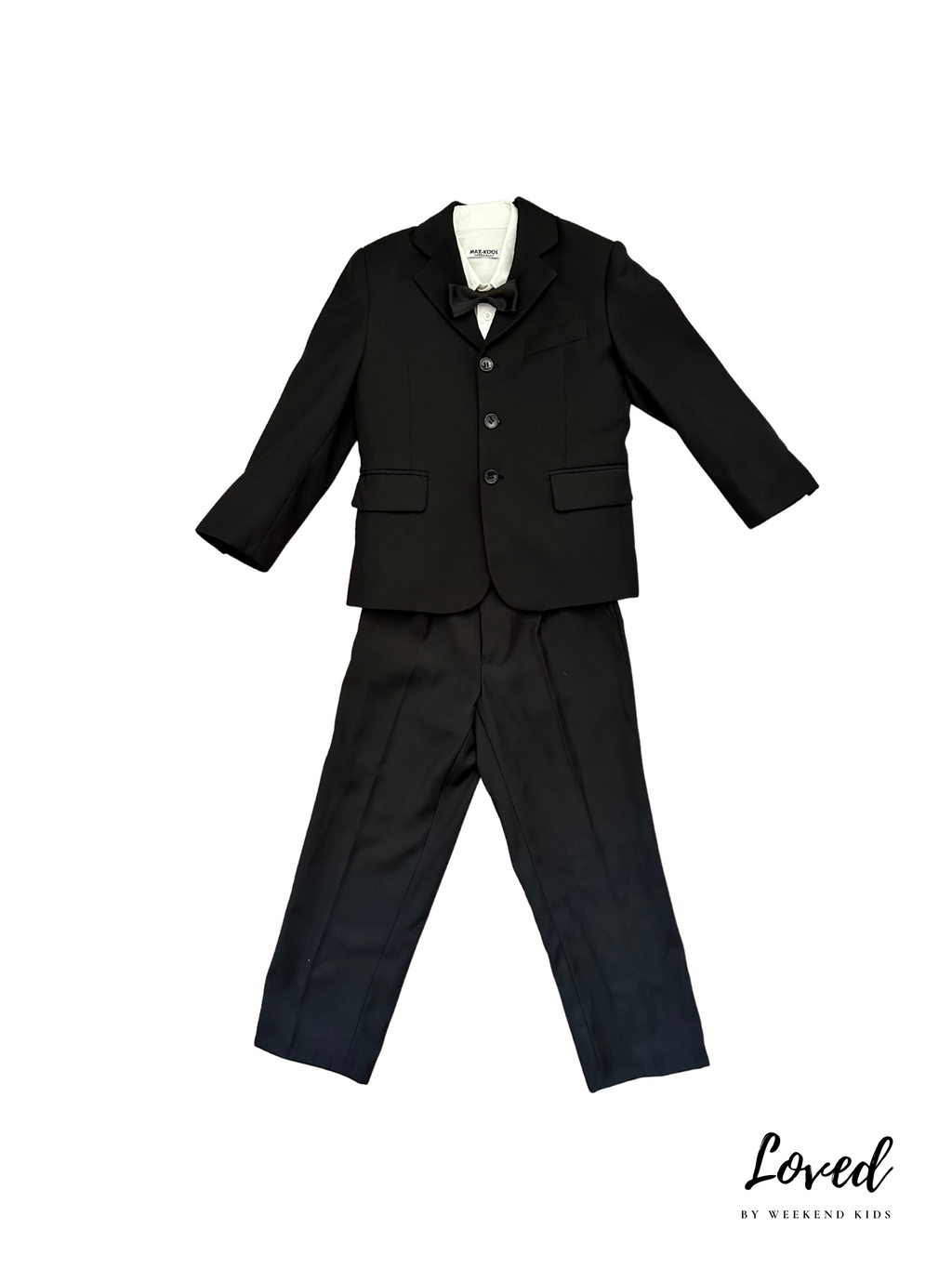 Kent Black Blazer Vest Suit Set (Loved)