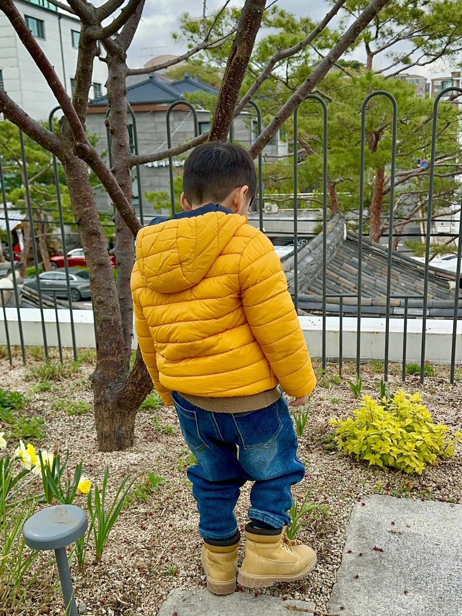 Puffer jacket for hot sale baby boy