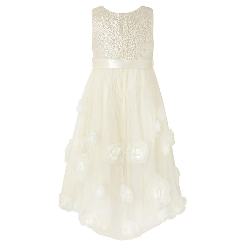 Ianna White High Low Dress