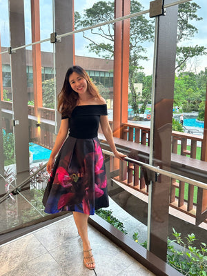 Fia Off Shoulder Dress (Loved) by Ted Baker