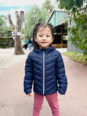 Una Navy Jacket