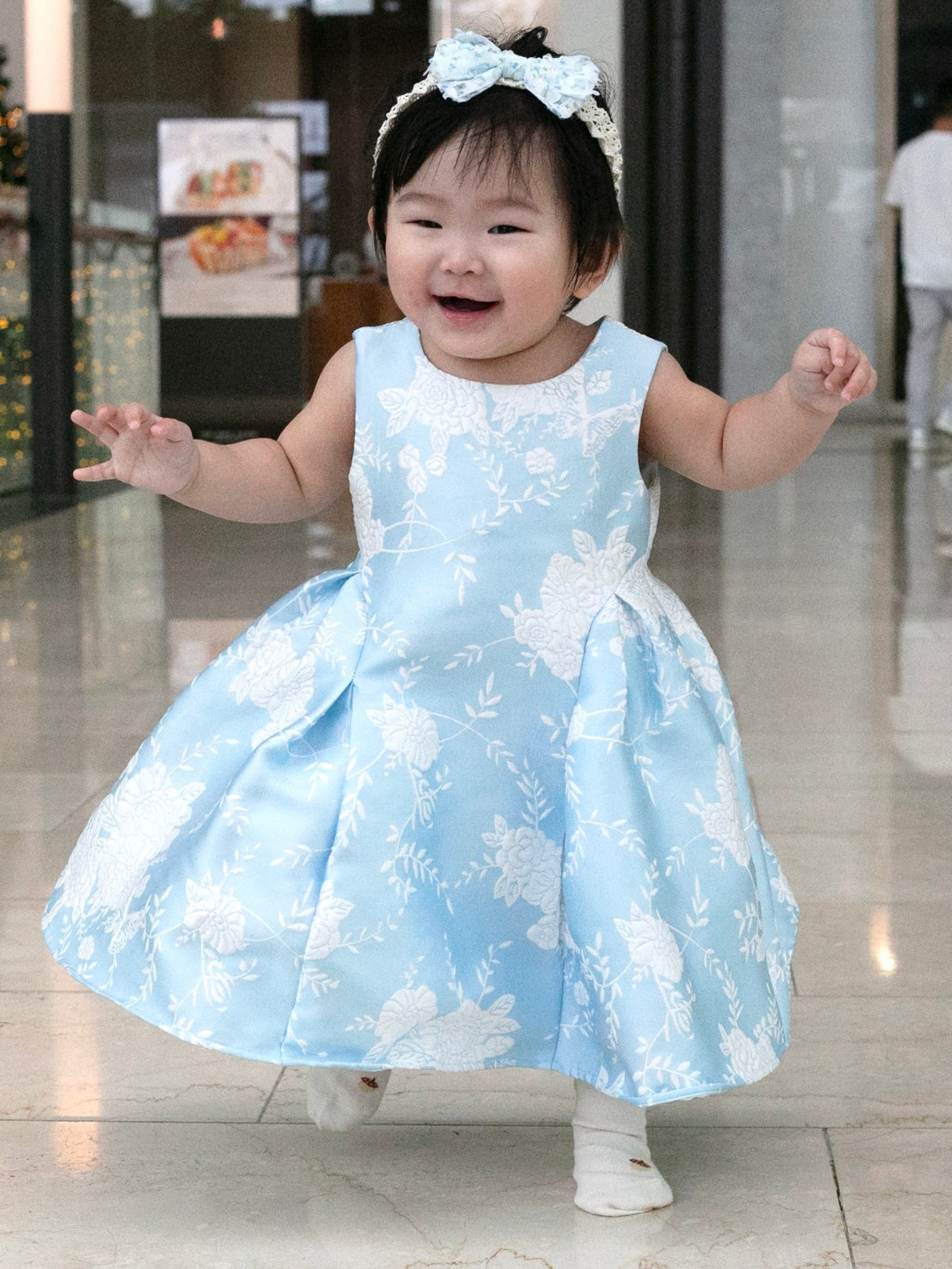 Avery Baby Blue Dress