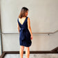 Harriet Navy Bubble Dress (Loved) by Pois
