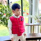Patchouli Unisex Red Puffer Vest