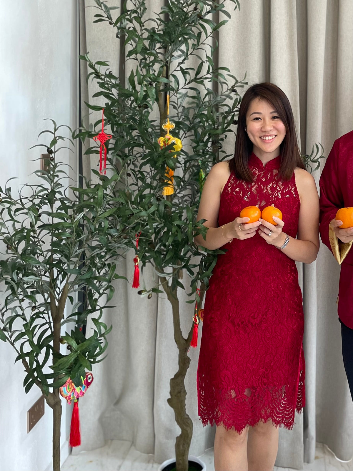 Lydia Red Cheongsam (Loved) by Ms Soignee