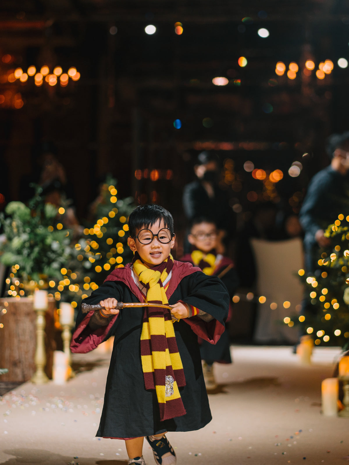 Wizard Red Robe Costume