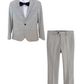Aster Grey Blazer Suit Set