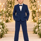 Callahan Navy Blazer Vest Suit (Loved)