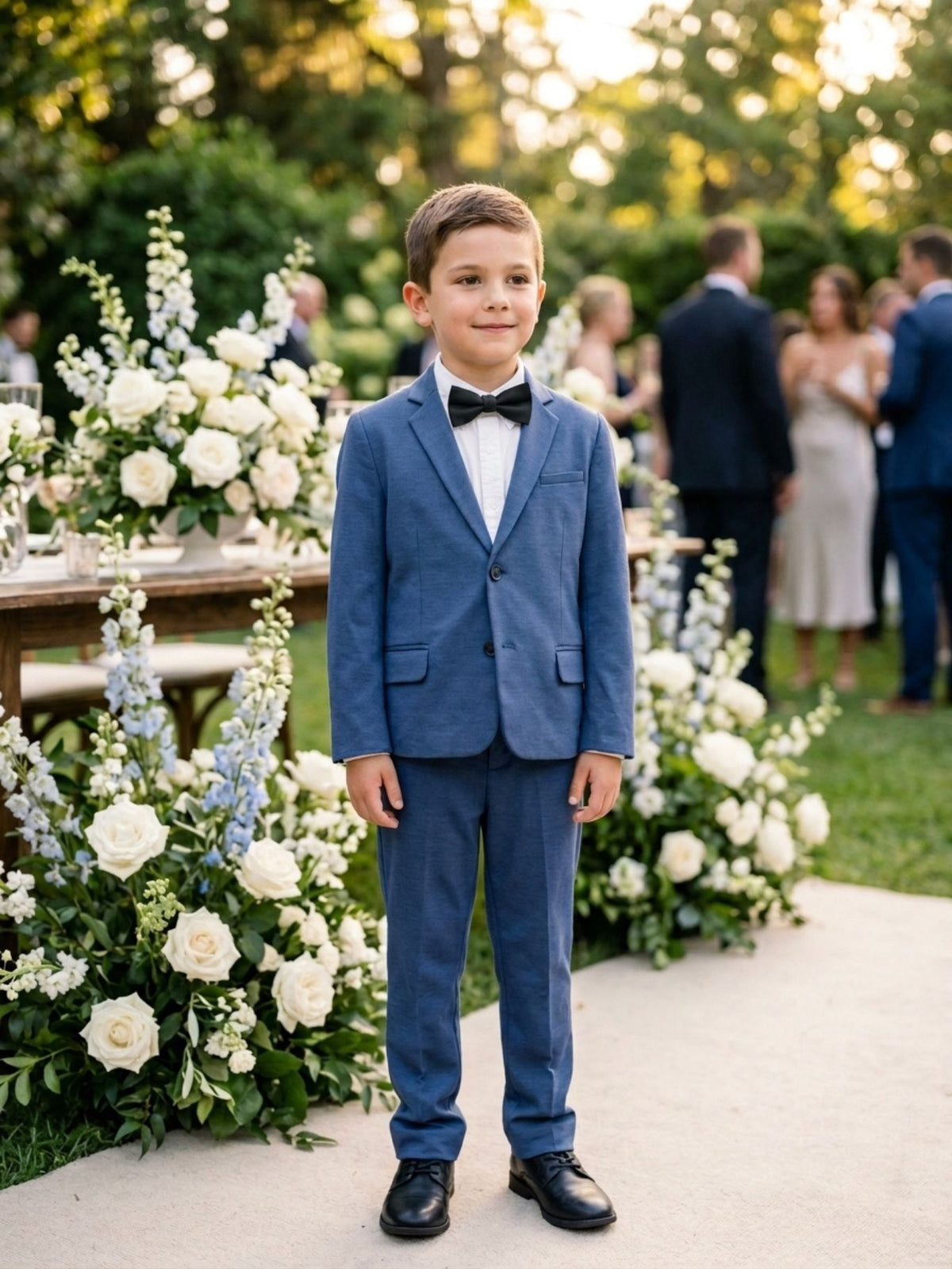 Callahan Navy Blazer Vest Suit (Loved)