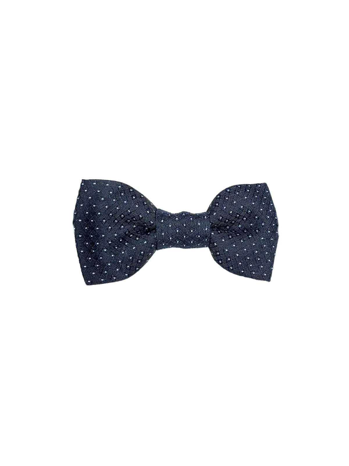 Cyrus Blue Polka Dot Bow Tie