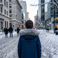 Douglas Navy Waterproof Parka Coat
