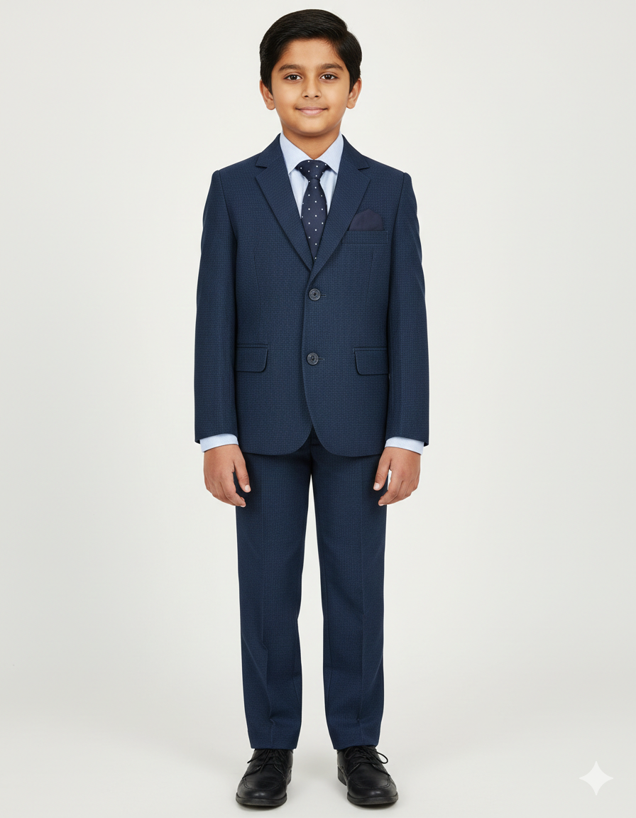 Edward Navy Blazer & Vest Suit