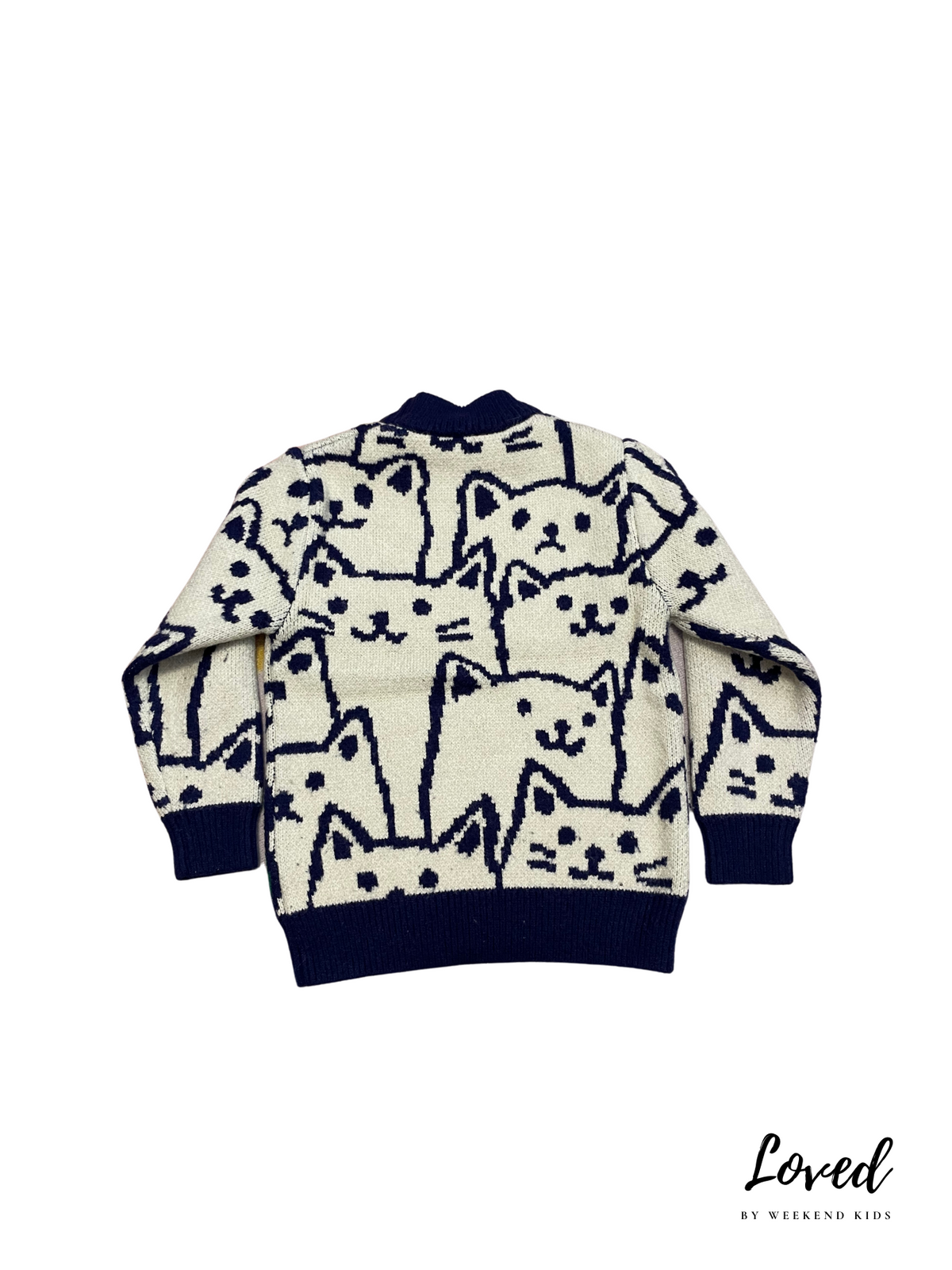 Everitt Cartoon Cat Sweater (Loved)