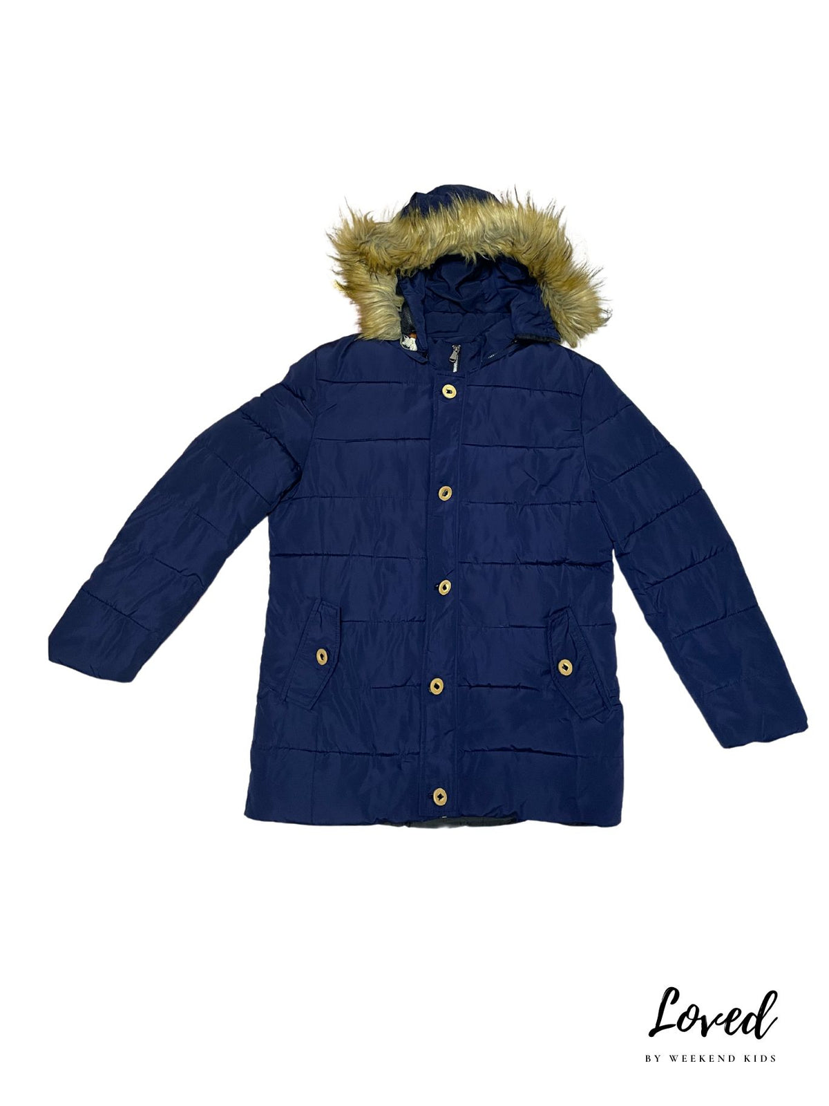Fenton Navy Waterproof Coat (Loved)