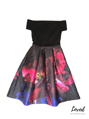 Fia Off Shoulder Dress (Loved) by Ted Baker