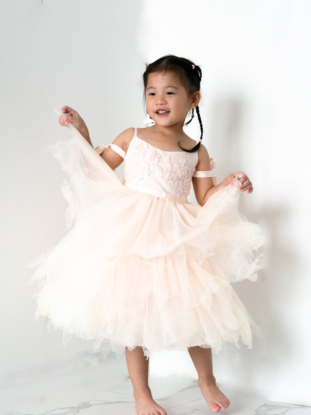 Ava Pink Tulle Dress