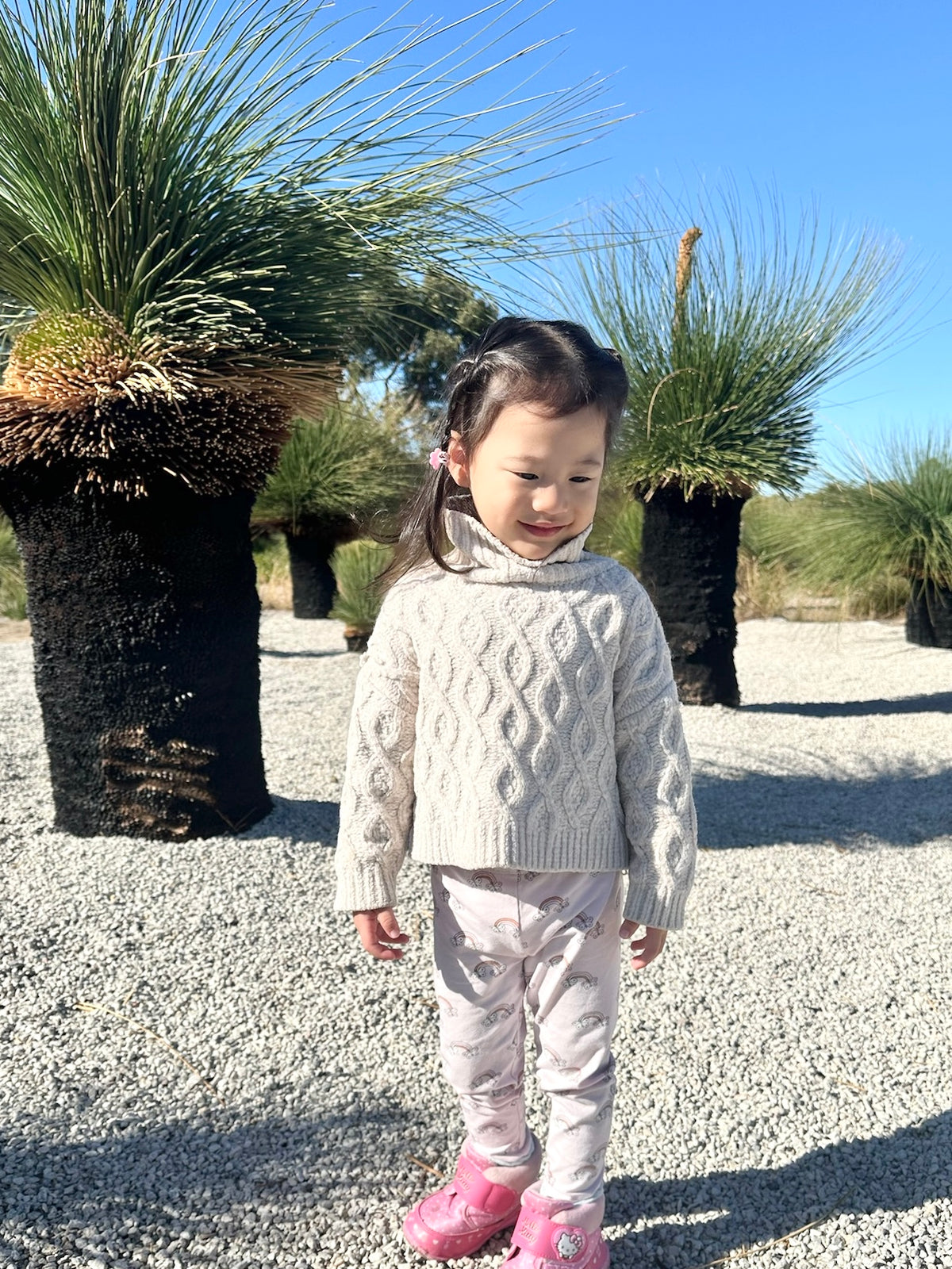 Caprice Cream Unisex Knit Sweater (Loved)