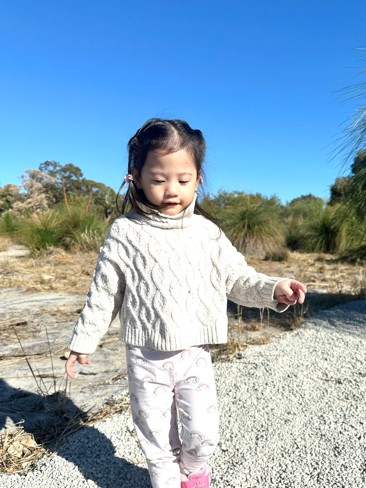 Caprice Cream Unisex Knit Sweater (Loved)