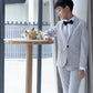 Aster Grey Blazer Suit Set