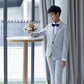 Aster Grey Blazer Suit Set