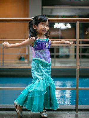 Ariel Mermaid Princess Costume