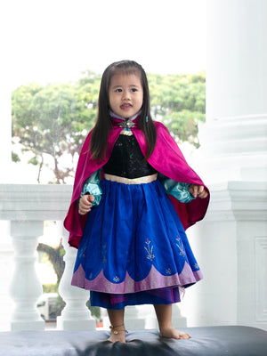 Anna Frozen Cape Costume (Loved)