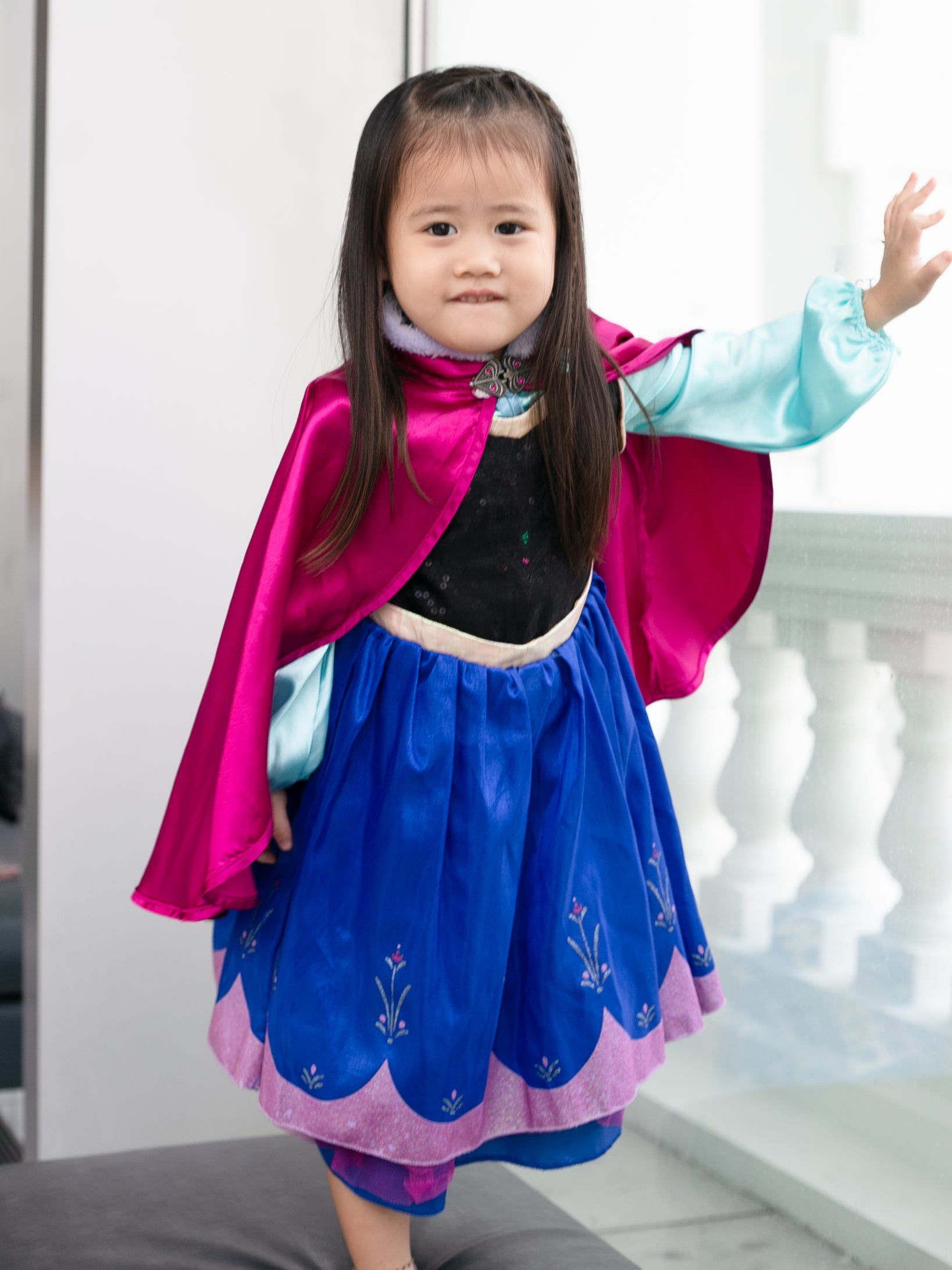Toddler Anna Dress Up Frozen Anna Frozen Cape Costume (Loved)