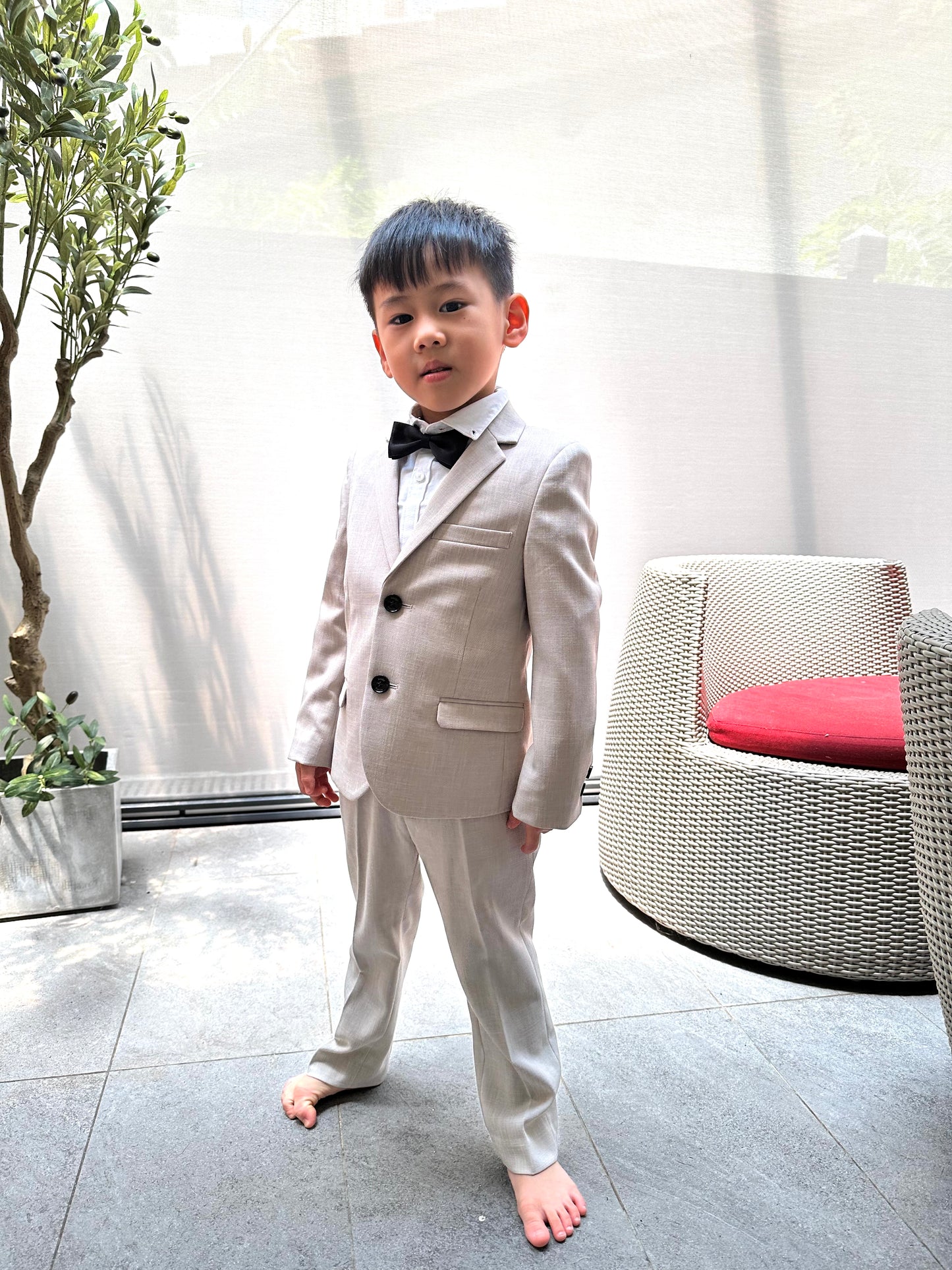 Ruben Beige Blazer Suit
