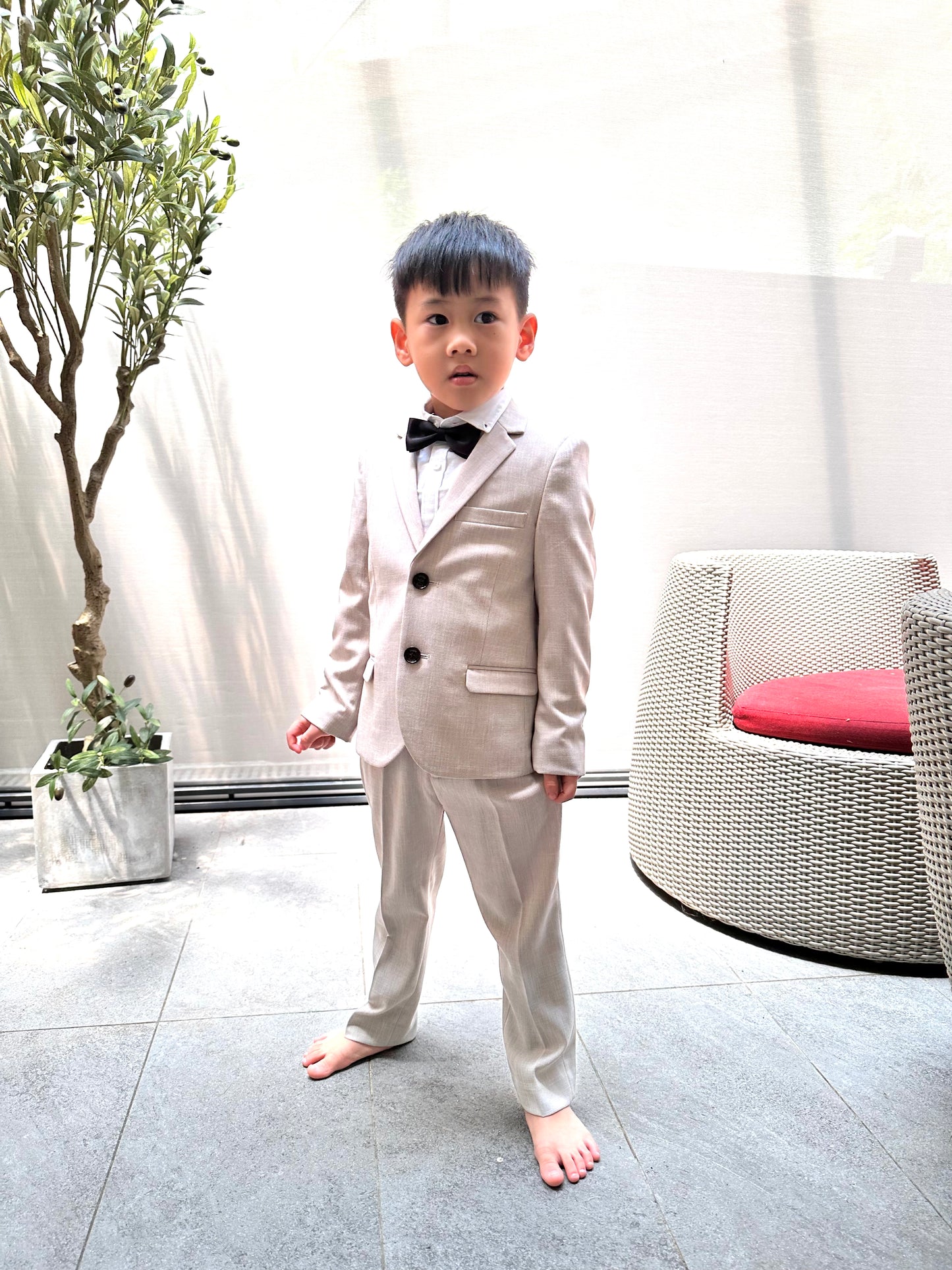 Ruben Beige Blazer Suit
