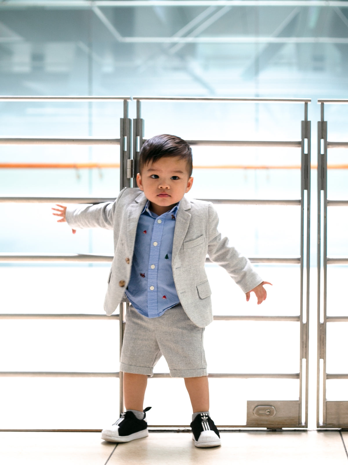 Otis Linen Blend Suit
