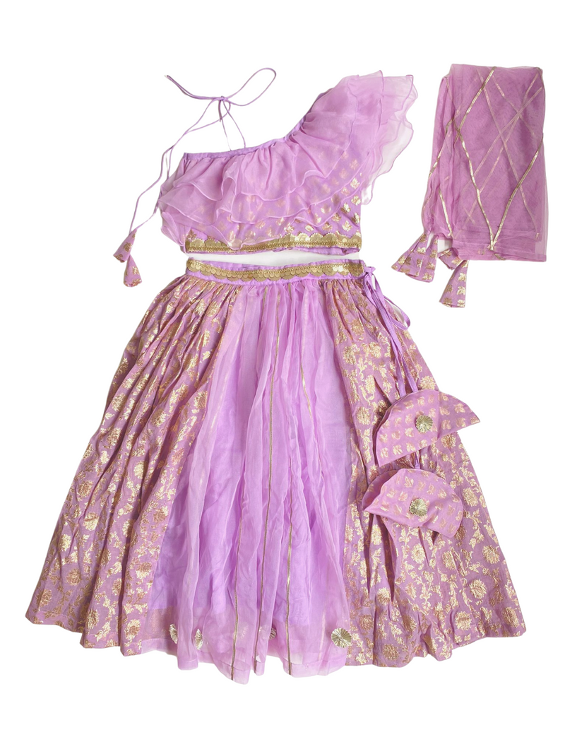 Ira Pink Toga Dress