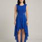 Jaci Blue High Low Dress (Loved) by Bebe