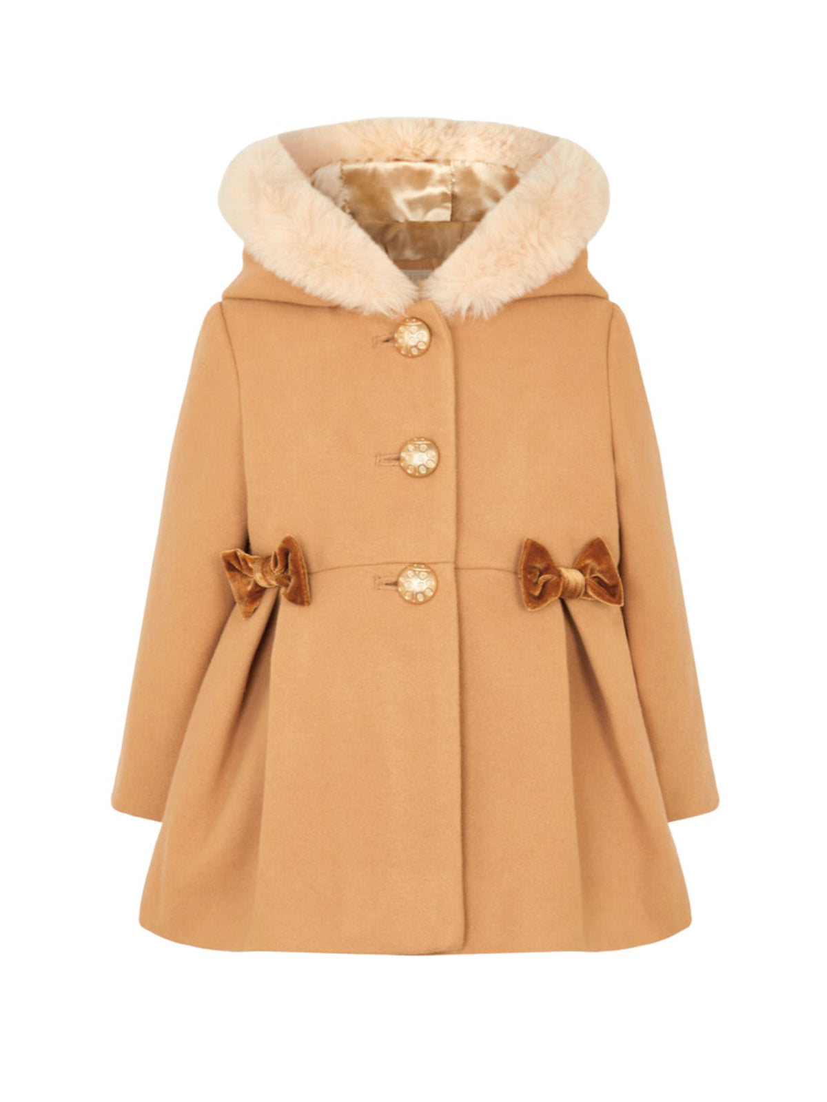 Julianne Caramel Trench Coat