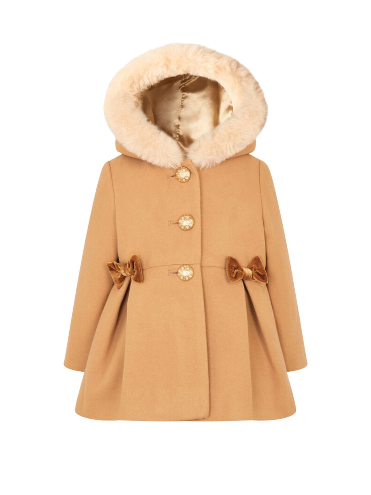 Julianne Caramel Trench Coat