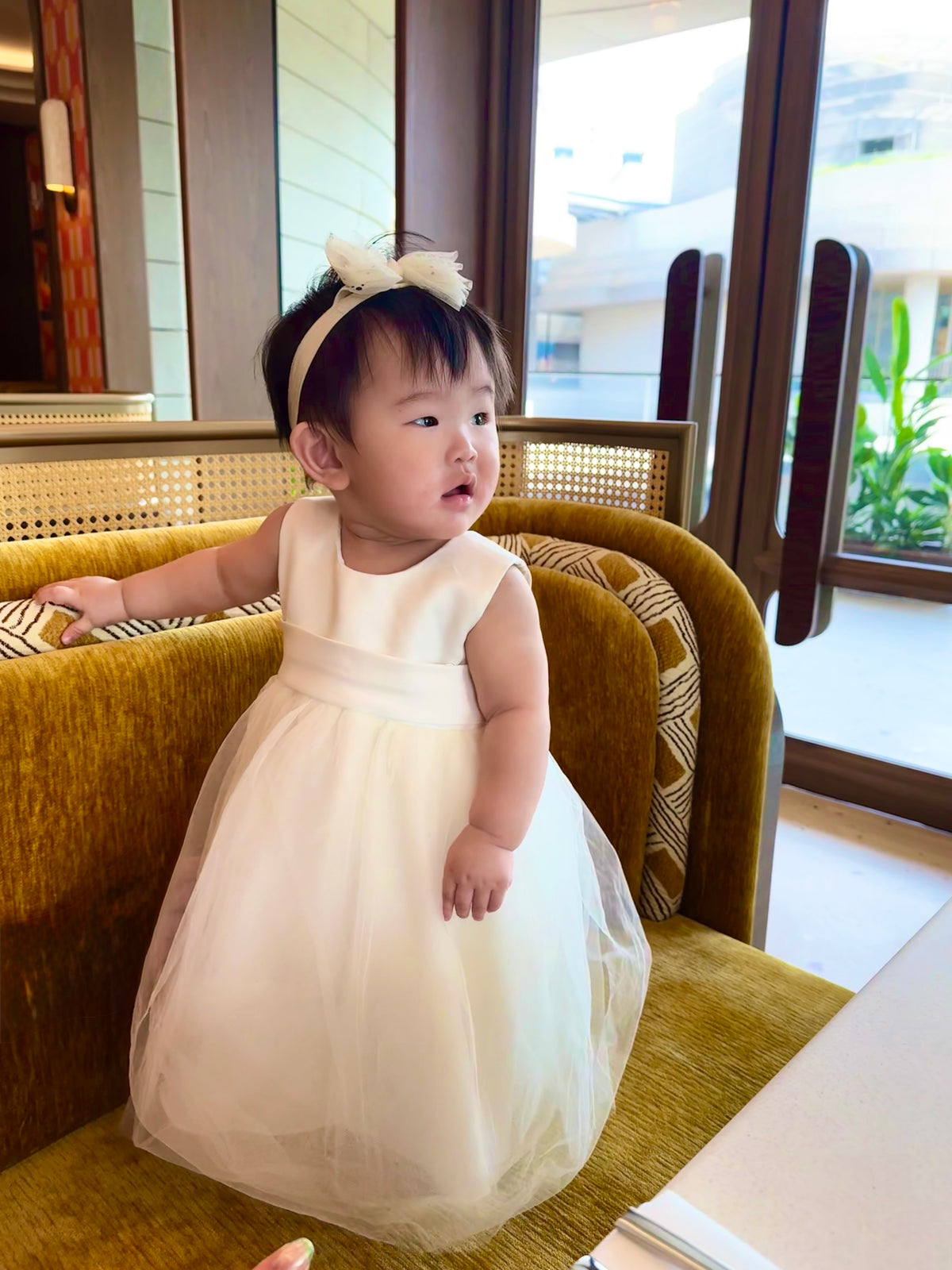 Juliette Tulle Ivory Gown
