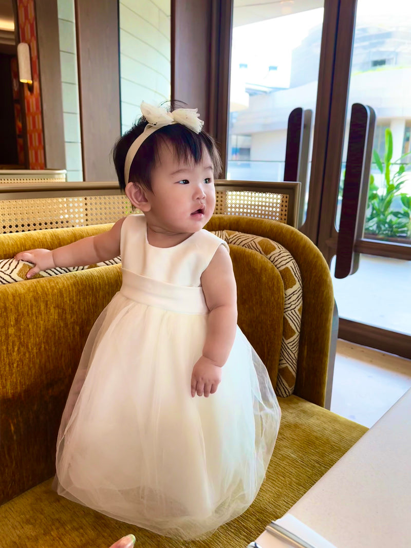 Juliette Tulle Ivory Gown