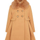 Kaira Caramel Trench Coat