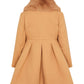 Kaira Caramel Trench Coat