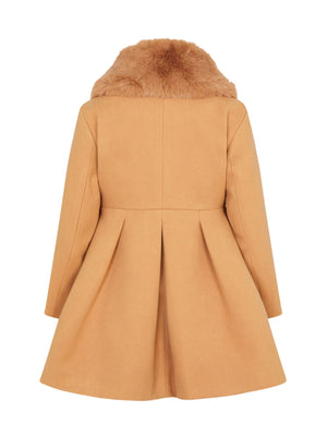 Kaira Caramel Trench Coat