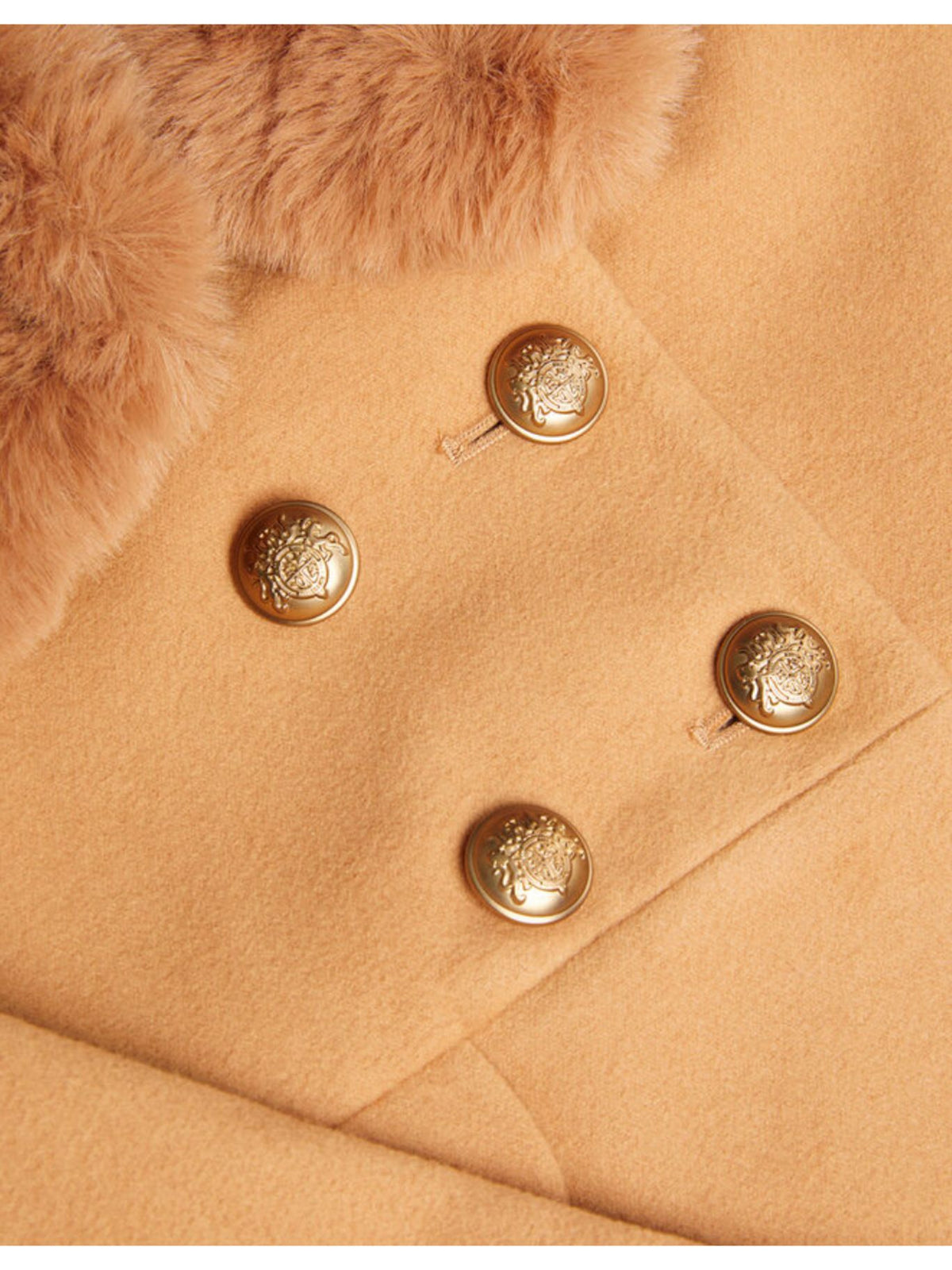 Kaira Caramel Trench Coat