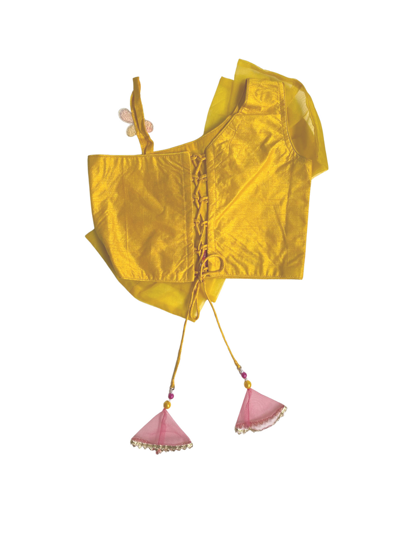 Kashvi Yellow Bubble Dress