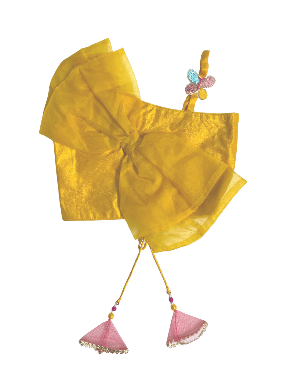 Kashvi Yellow Bubble Dress