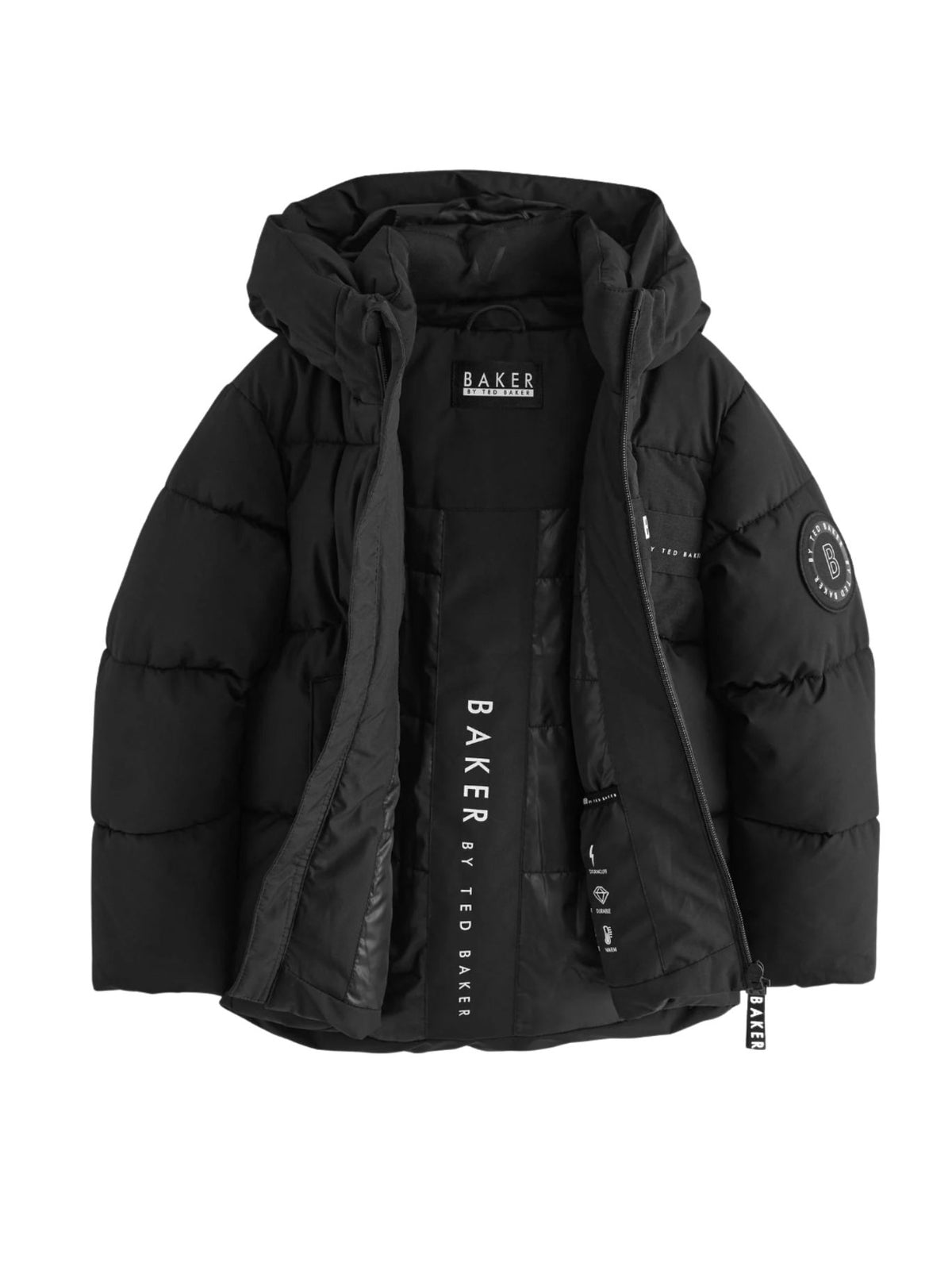 Kerry Unisex Black Waterproof Coat
