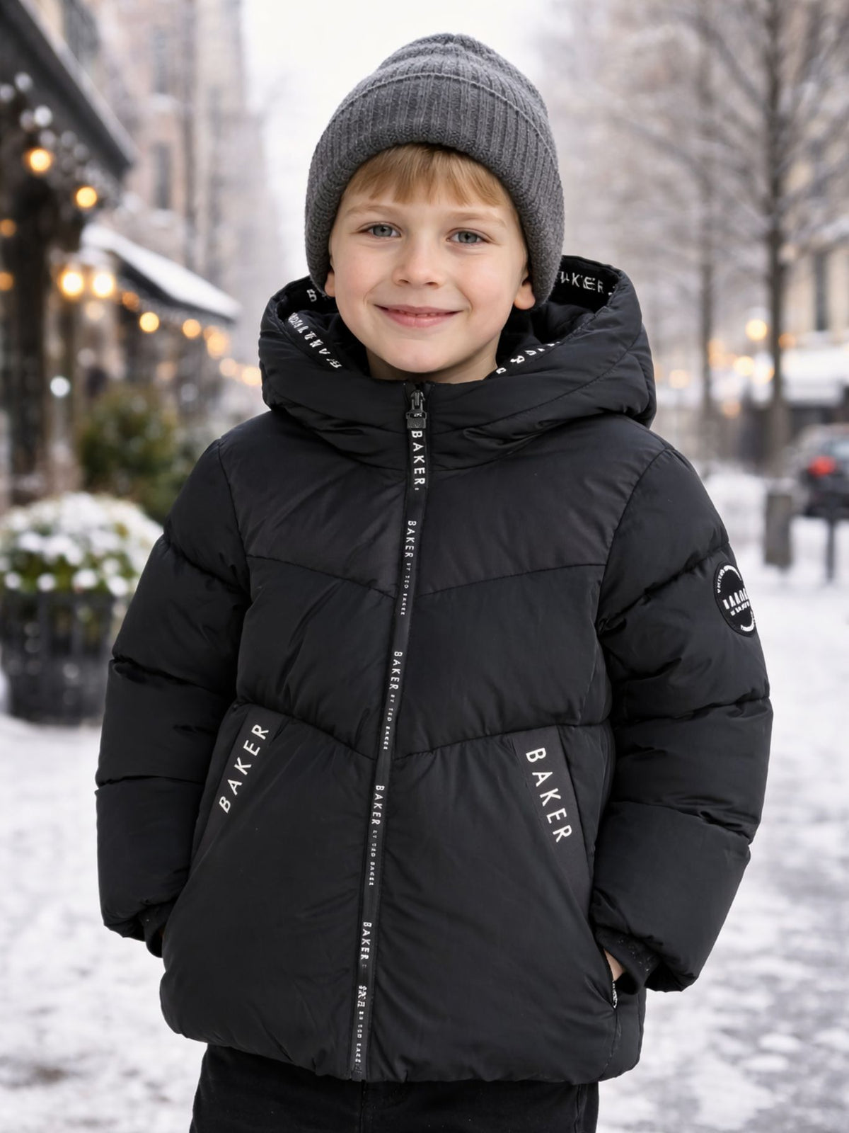 Kerry Unisex Black Waterproof Coat