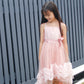 Brylee Pink Roses Dress