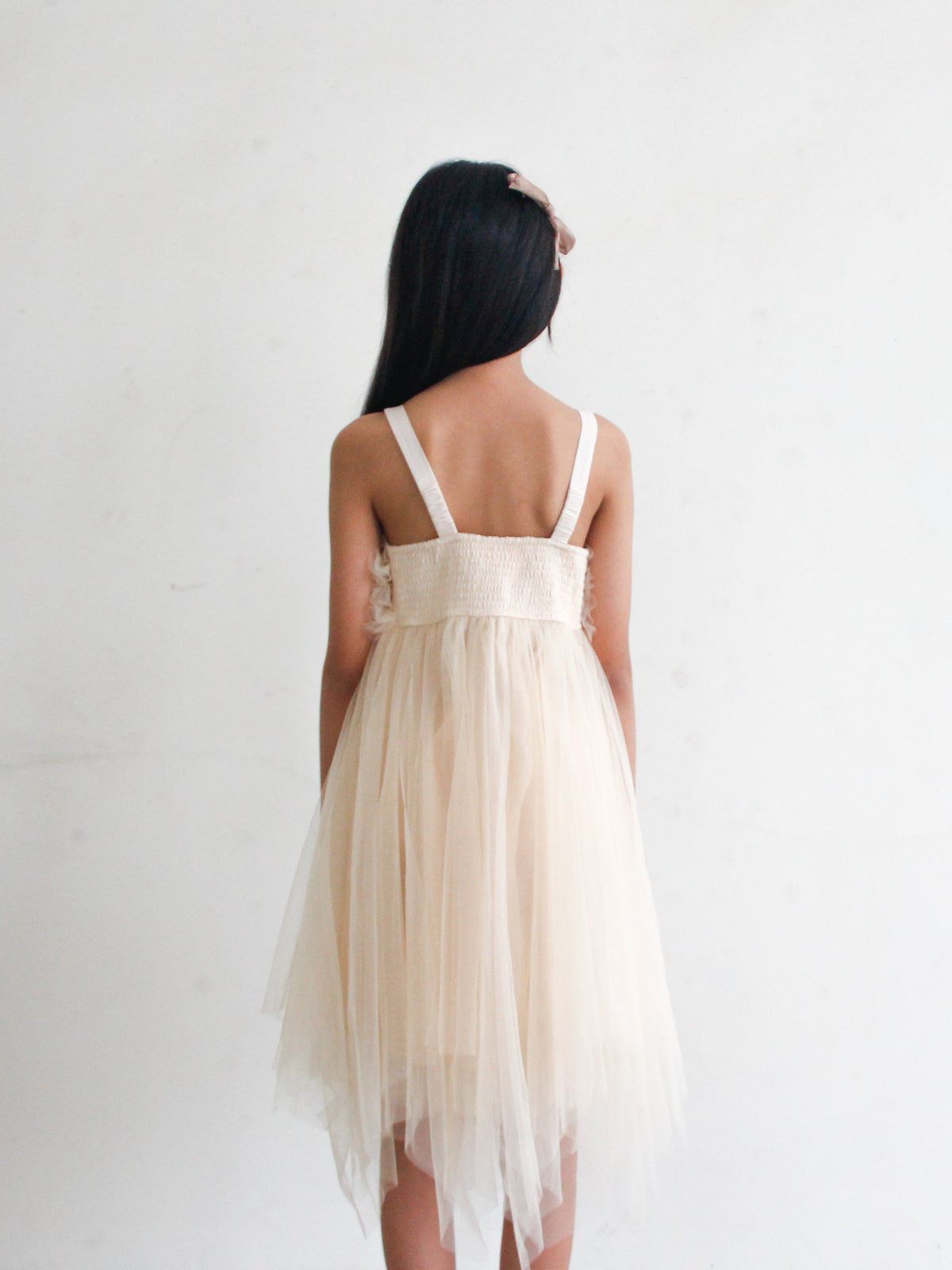 Chantilly Champagne Dress