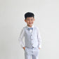 Ollie Light Blue Vest Suit