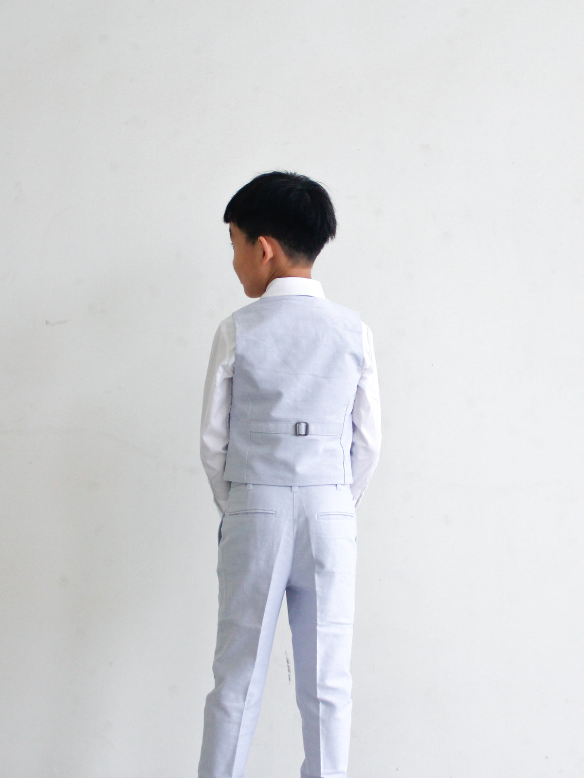 Ollie Light Blue Vest Suit