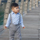 Orlando Herringbone Suspender Set